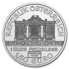 Silver Vienna Philharmonics Coin (Random Years) - 1 oz