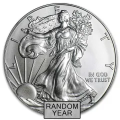 Silver American Eagle Coin (Random Year) - 1 oz