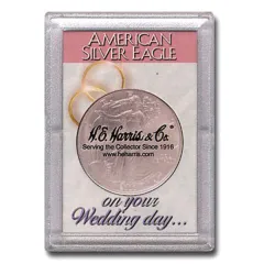 American Silver Eagle Wedding Coin Capsule