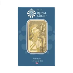 Gold Britannia Minted CertiCard Bar - 1oz
