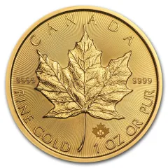 Gold Canadian Maple Leaf Coin 2019 - 1oz