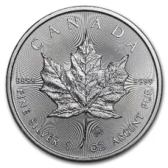 Silver Canadian Maple Leaf Coin 2020 - 1 oz