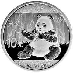 Silver Chinese Panda Coin 2017 - 30 Gram