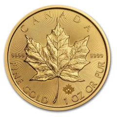 Gold Canadian Maple Leaf Coin 2016 - 1 oz