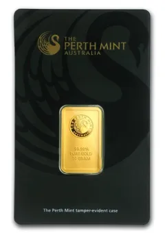 Gold Perth Mint Bar - 10 Gram