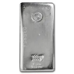 Silver Perth Mint Bar - 100 Oz