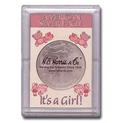 American Silver Eagle "It's a Girl" Coin Capsule