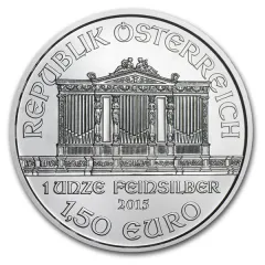Silver Vienna Philharmonics Coin 2015 - 1 oz