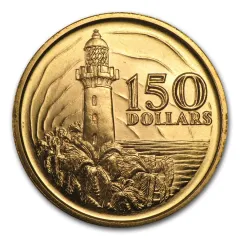 Gold Singapore 150th Anniversary Commemorative Coin 1969