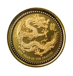 Gold Samoa Year of the Dragon Coin 2024 - 1/10oz
