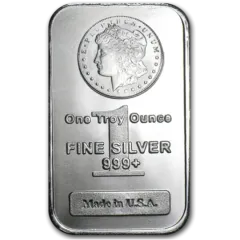 Silver Morgan Highland Mint Bar - 1oz