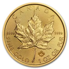 Gold Canadian Maple Leaf Coin 2018 - 1 oz