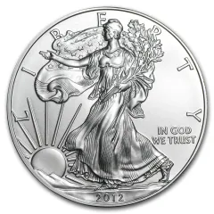 Silver American Eagle Coin 2012 - 1 oz