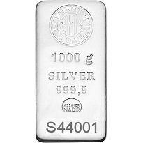 Silver Nadir Bar - 1 Kg